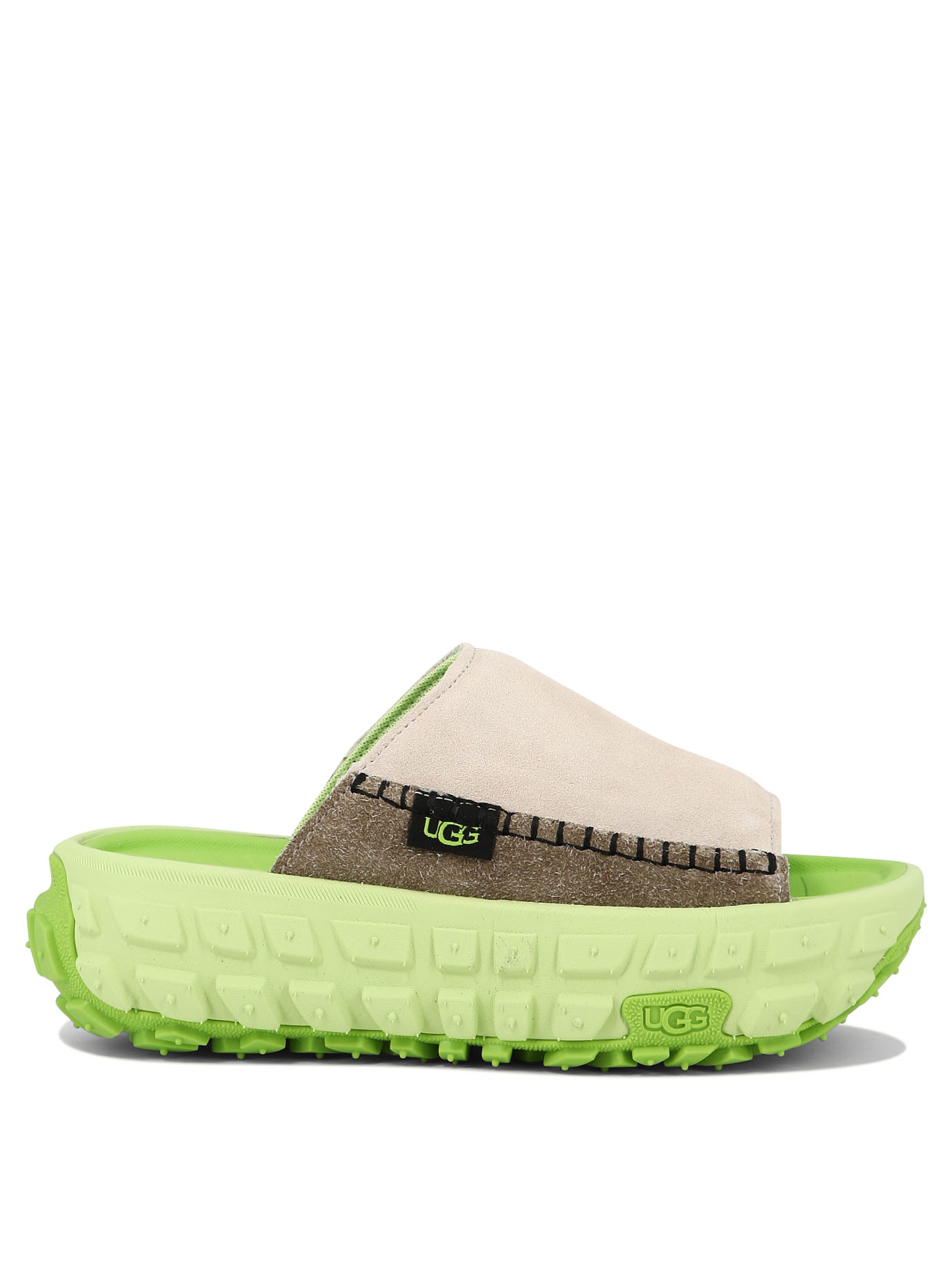 Ciabatte Venture Daze in pelle scamosciata